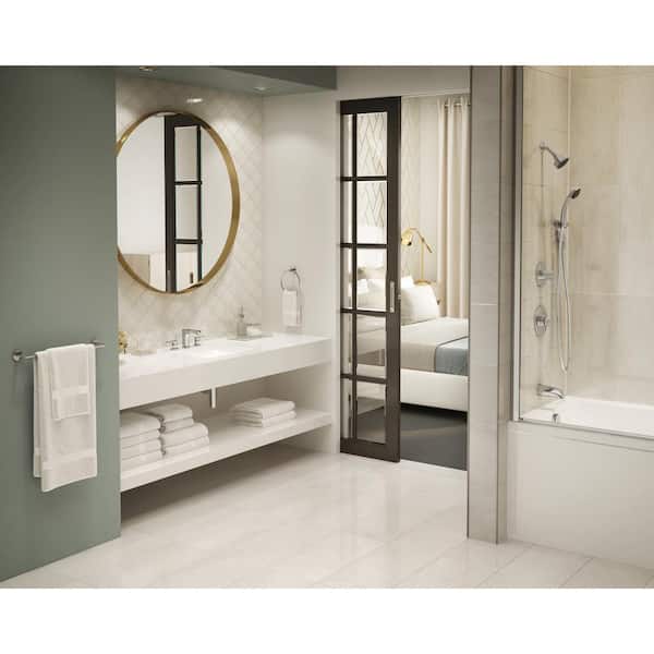 Symmons Identity 1-Handle Wall-Mounted Tub and Shower Faucet Trim Kit in  Polished Chrome (Valve not Included) 6702-1.5-TRM