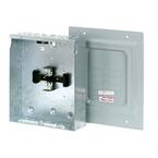 BR 125 Amp 4-Space 8-Circuit Indoor Main Lug Loadcenter with Surface Cover and Ground Bar