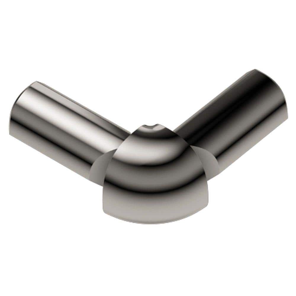 Rondec Polished Nickel Anodized Aluminum 5/16 in. x 1 in. Metal 90 Degree Double-Leg Outside Corner price history on PriceWatchPro
