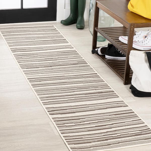 Concepts 2-Pack Striped Door Floor Mat - Indoor Outdoor Rug