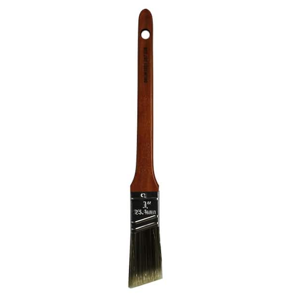 Better 1 in. Thin Angled Sash Polyester Blend Paint Brush