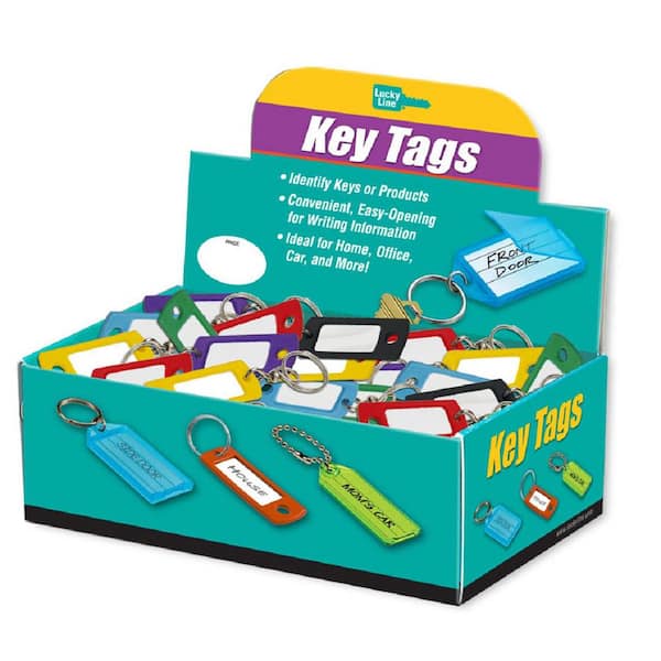 Key Tags (Set of 24)-Assorted - Ultimate Office