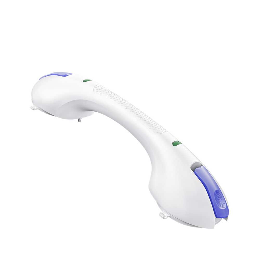 17.5 in. No Drilling Suction Removable Grab Bar in Purple for Bathtubs Showers Bathroom Seniors Elderly Handicap price history on PriceWatchPro