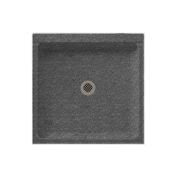 Swan Swanstone 36 in. L x 36 in. W Alcove Shower Pan Base with Center
