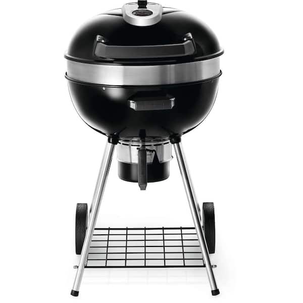 NAPOLEON 22 in. PRO Charcoal Kettle Grill in Black with Built-In Thermometer