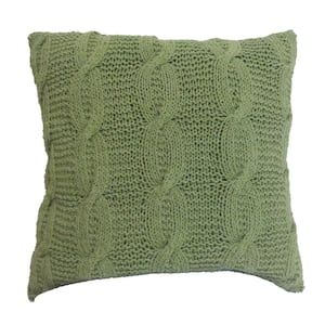 Green 6 in. x 18 in. Throw Pillow
