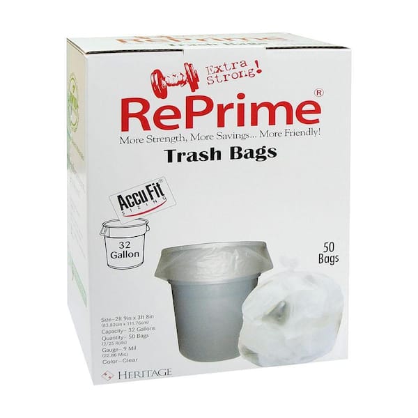 Heritage 32 Gal. Can Liners (50 Per Box)
