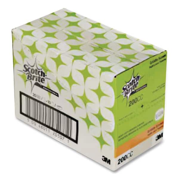 Gray 4 in. Griddle Screen Scrubbing Pad (200-Pack)