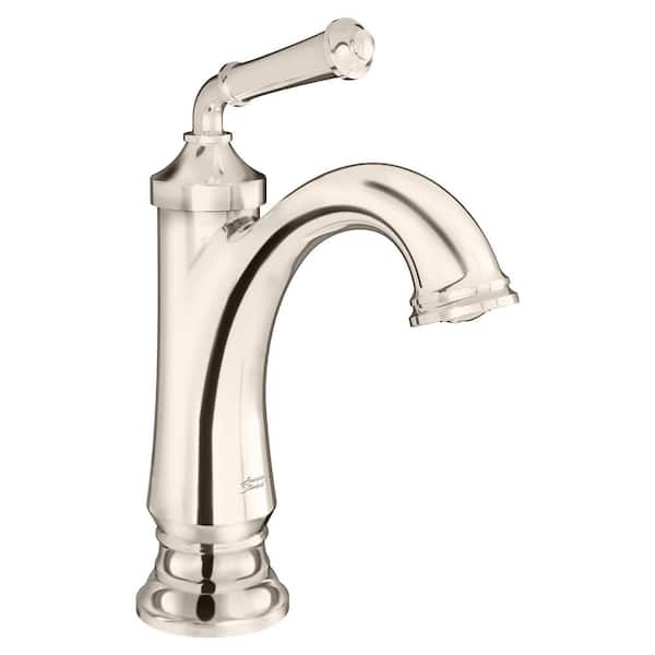 American Standard Delancey Single Hole Single-Handle Bathroom Faucet with Pop-Up Drain in Polished Nickel