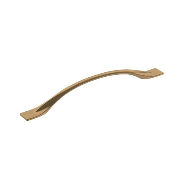Uprise 7-9/16 in. (192mm) Modern Champagne Bronze Arch Cabinet Pull