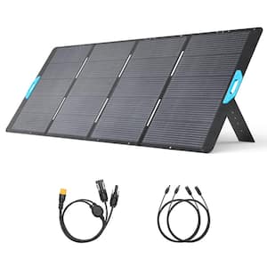 400W SOLIX PS400 Monocrystalline Silicon Portable Solar Panel for Power Station Generator, Boat Camping, IP67 Waterproof
