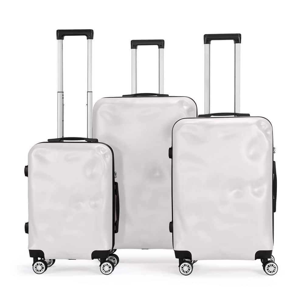 HIKOLAYAE 3-Piece Hard Side Luggage Sets with TSA Lock Spinner