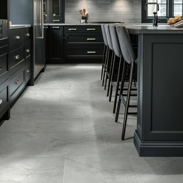 Hillside Gray 12 in. x 24 in. Matte Porcelain Floor and Wall Tile (32-Cases/512 sq. ft./Pallet)