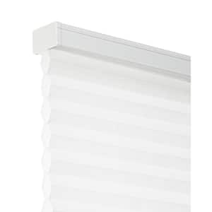 Cut-to-Size Simply White Cordless Light Filtering Insulating Polyester Cellular Shade 32 in. W x 48 in. L