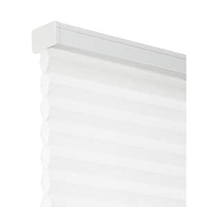 Cut-to-Size Simply White Cordless Light Filtering Insulating Polyester Cellular Shade 35 in. W x 48 in. L