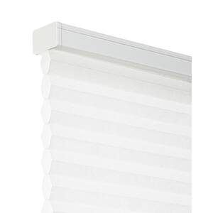 Cut-to-Size Simply White Cordless Light Filtering Insulating Polyester Cellular Shade 36.5 in. W x 72 in. L