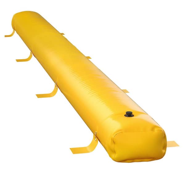 Flood Bag, 24 ft. Length x 12 in. Height, Reusable PVC Water Diversion Tubes, Lightweight with Excellent Waterproof