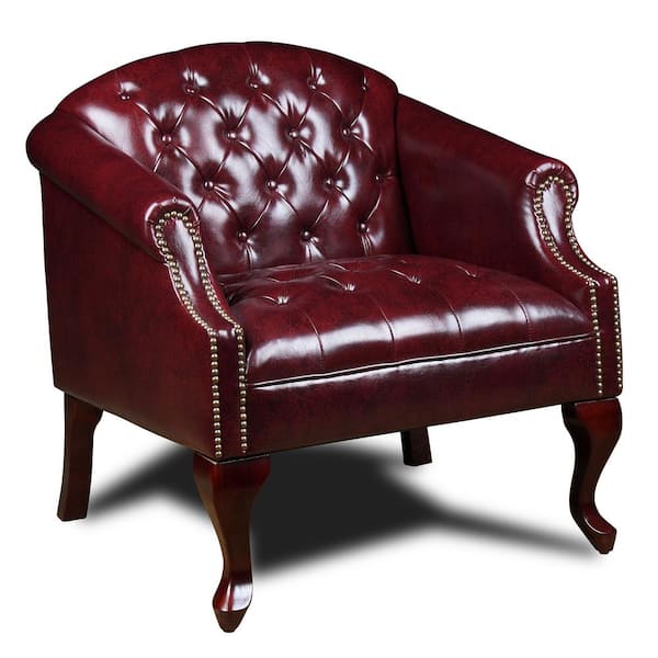 Burgundy 2025 club chair