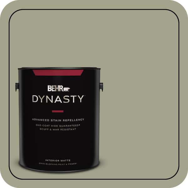 BEHR DYNASTY 1 gal. #400F-5 Promenade Matte Interior Stain-Blocking Paint & Primer