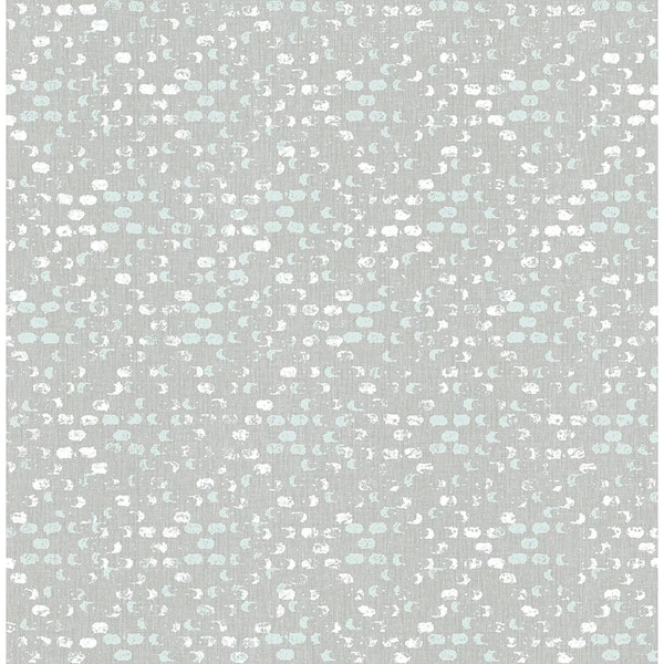A-Street Prints Blissful Light Blue Harlequin Strippable Roll (Covers 56.4 sq. ft.)