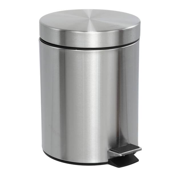 happimess Oscar 8 Gal. Step-Open Stainless Steel Trash Can with Free Mini  Trash Can HPM1000A - The Home Depot