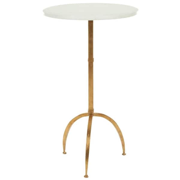 SAFAVIEH Myrna White/Gold End Table