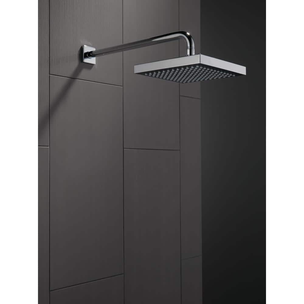 Chrome 8" Square Wall Mounted Rain Shower Head