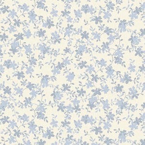 Misterton Trail Pale Seaspray Blue Wallpaper