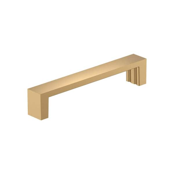Amerock Augment 5-1/16 in. Center-to-Center Modern Champagne Bronze Bar Cabinet Pull