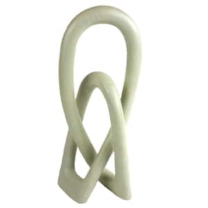 10 in. Natural Stone Eternal Love Knot Sculpture