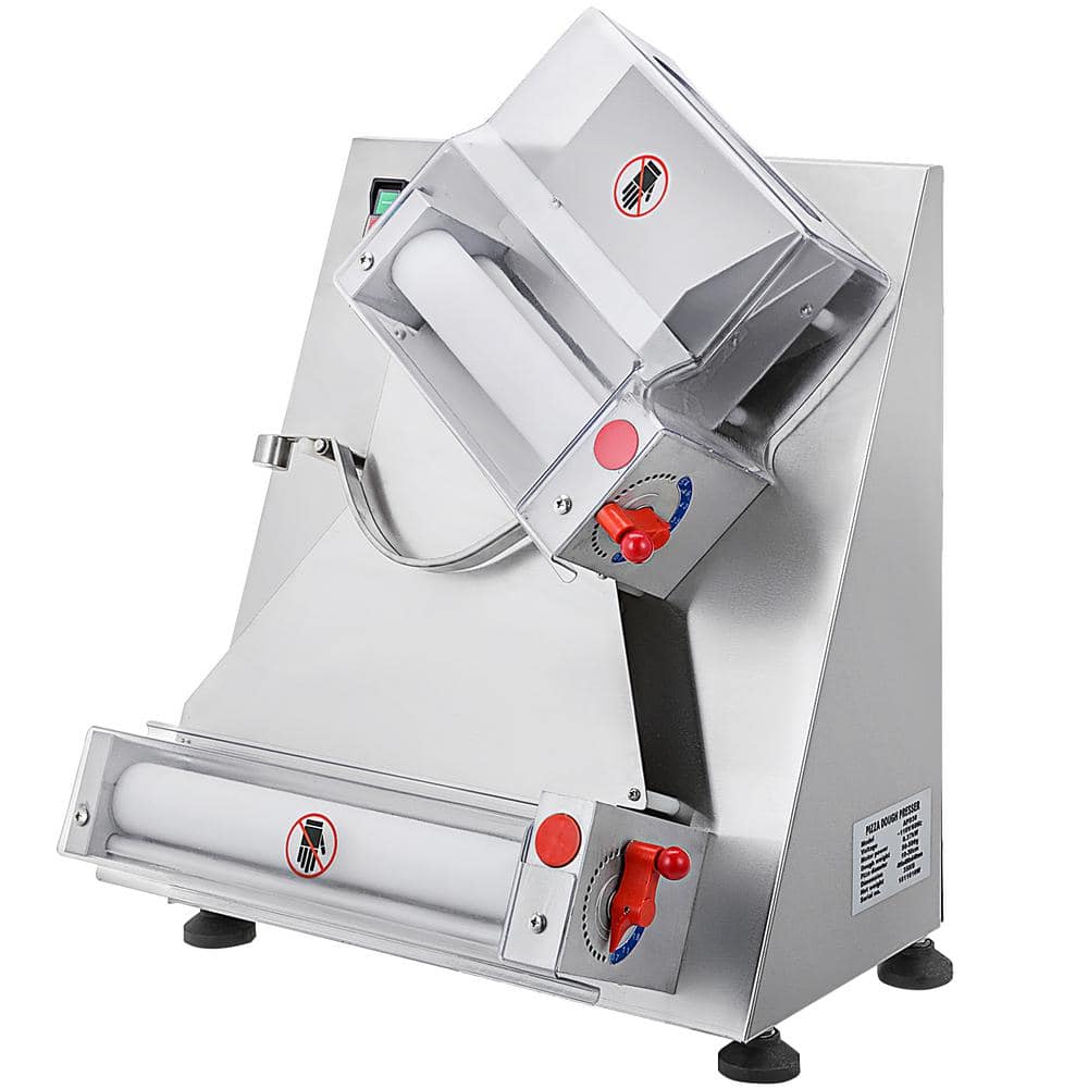 VEVOR Pizza Dough Roller Sheeter, Max 16 Automatic Commercial Dough Roller  Sheeter, 370W Electric Pizza Dough Roller Stainless Steel, Suitable for  Noodle Pizza Bread and Pasta Maker Equipment