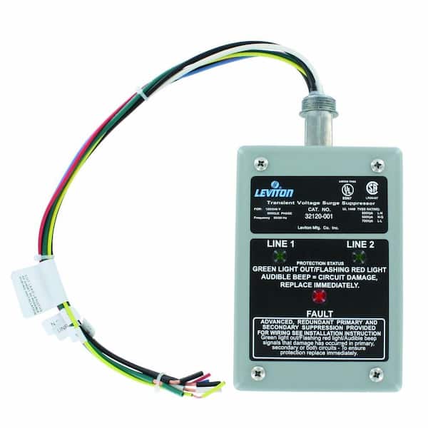 Leviton 120/240-Volt Single Phase Surge Panel 32120-1