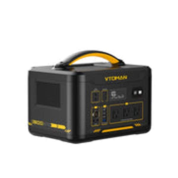 vtoman Jump 1800-Watt/3600-Watt Peak OutputCapacity PushButton Start Portable Generator with 3100 Lifecycles and Solar Charging