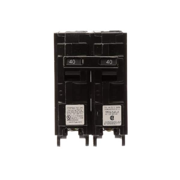 Siemens 40 Amp 2-Pole QPH 22 kA Circuit Breaker