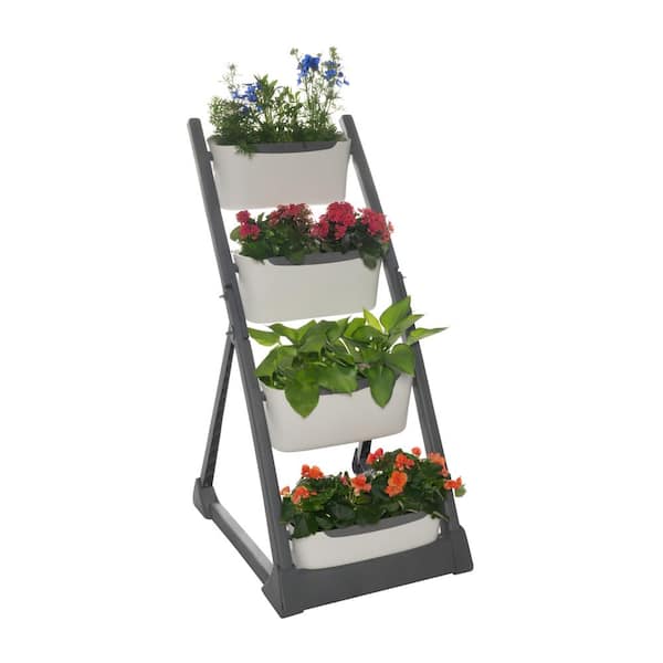 Nuvue 2-in-1 Vertical Garden Plastic 27008 - The Home Depot