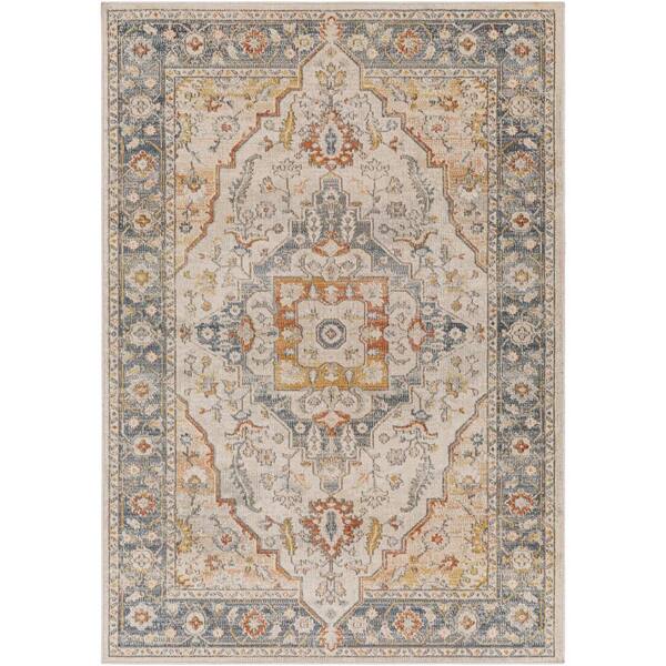 Artistic Weavers Bryson Blue 7 ft. x 9 ft. Indoor Area Rug