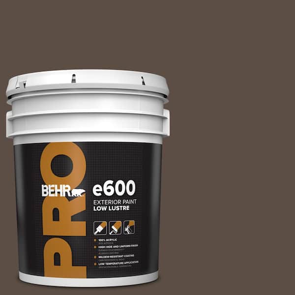 BEHR PRO 5 gal. #HDC-FL15-05 Warm Pumpernickel Low Luster Exterior Paint