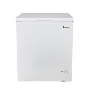 5.0 cu. ft. Manual Defrost Residential Chest Freezer in White