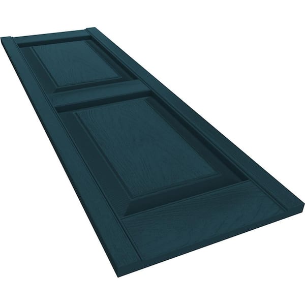 Builders Edge 14.75 in. x 59 in. Raised Panel Vinyl Exterior