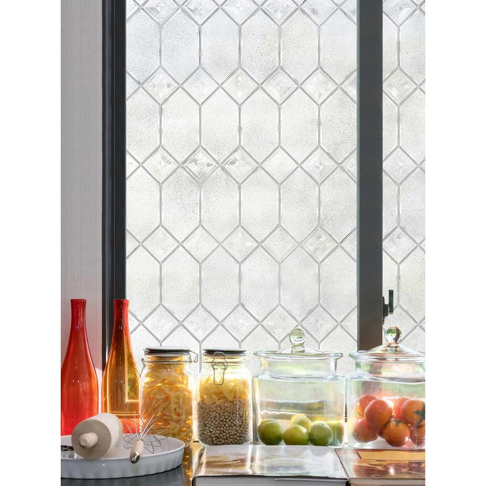 36" x 72" Old English Window Film - Artscape: Vinyl Decorative Tint for Home Privacy & Light Filtering