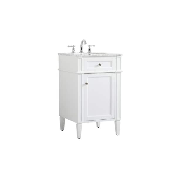 Timeless Home 21 In W Single Bath, 21 Inch Bathroom Vanity With Sink