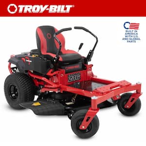 Mustang 46 in. 22 HP V-Twin Kohler 7000 Series Engine Dual Hydrostatic Drive Gas Zero Turn Riding Lawn Mower