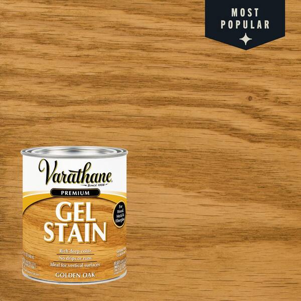 1 qt. Golden Oak Semi-Transparent Interior Wood Gel Stain