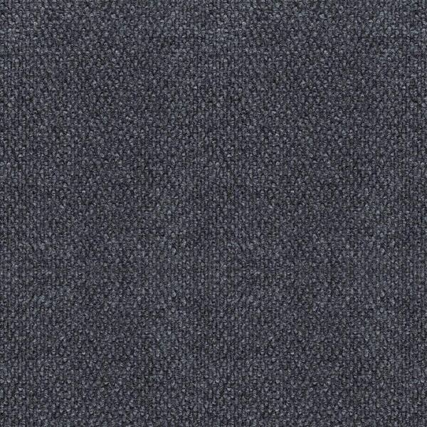 Unbranded Hobnail Fleck Charcoal/Mist 18 in. x 18 in. Carpet Tile, 16 Tiles-DISCONTINUED