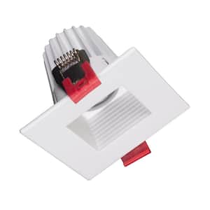 DQD 2 in. Square 2700K Remodel IC-Rated Canless Recessed Integrated LED Downlight Kit