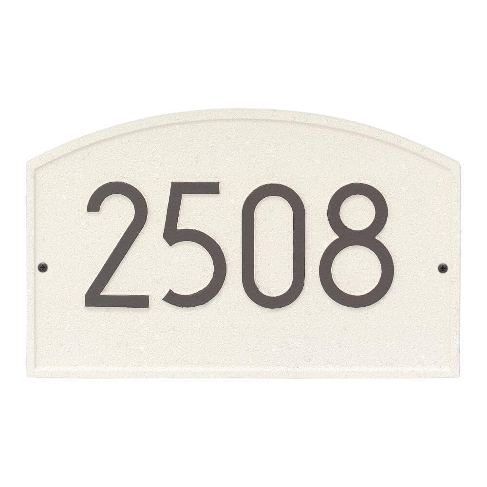 Whitehall Products Legacy Modern Personalized Arch Wall Plaque 3141L1