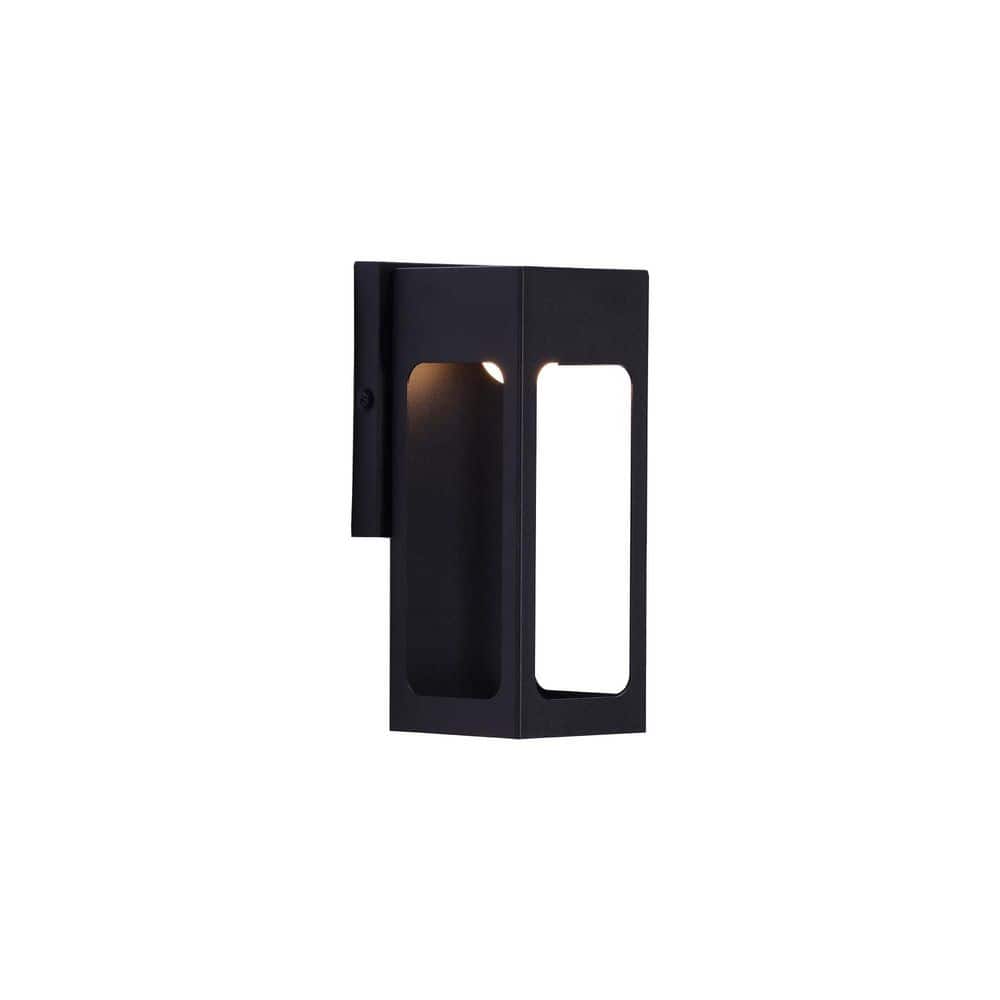 9.84 in. 1-Light Matte Black Wheather Resistant Exterior Wall Sconce Lights Set of 2 with Metal Shade price history on PriceWatchPro