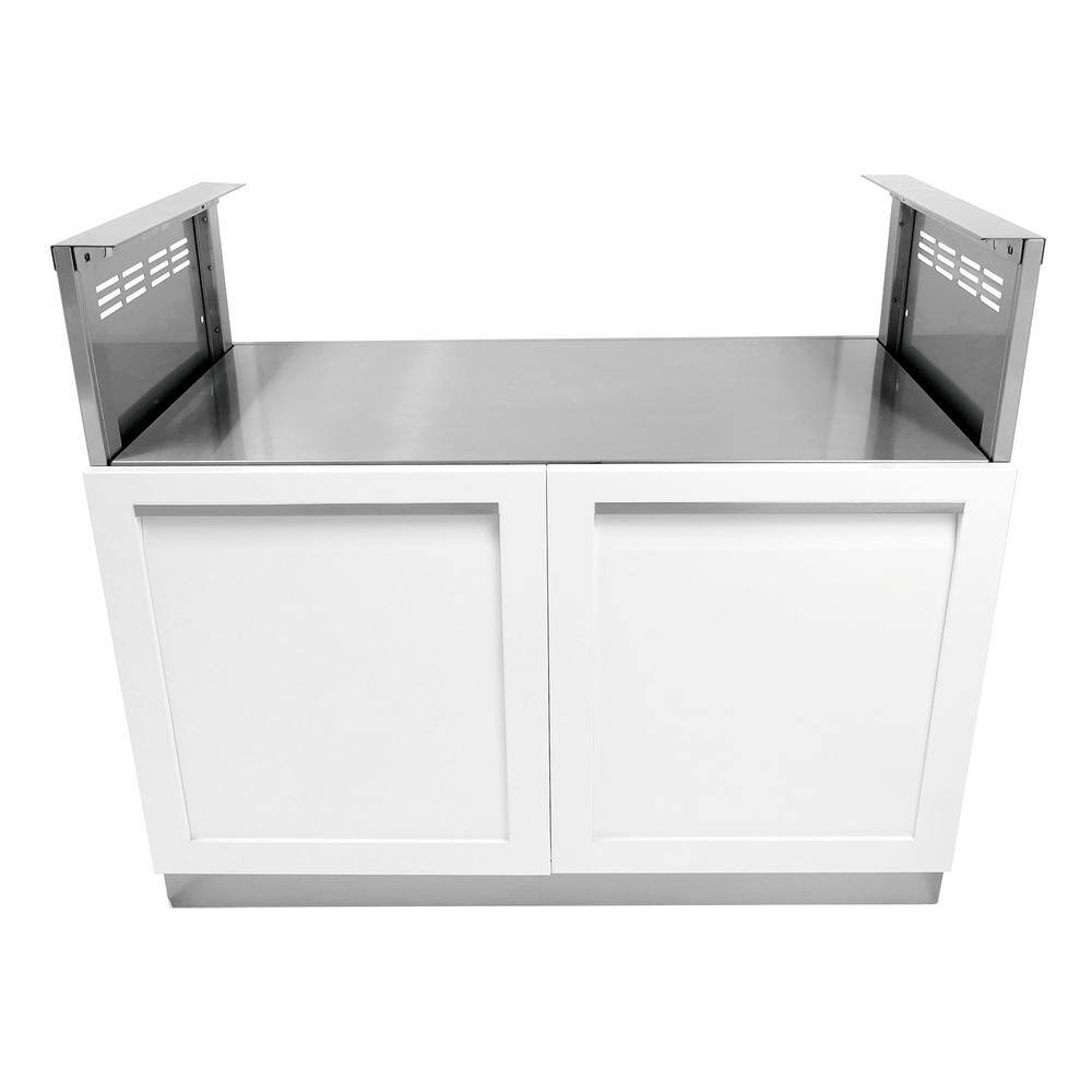 4 Life Outdoor Stainless Steel BuiltIn BBQ Grill 40x35x23.5 in