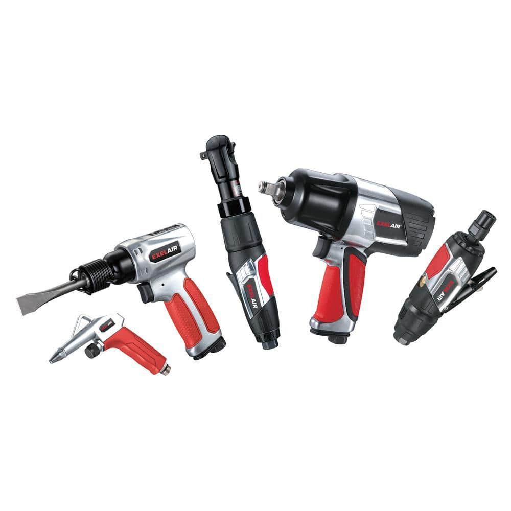 EXELAIR 44-Piece Professional Air Tool Kit EX4405KIT - The Home Depot