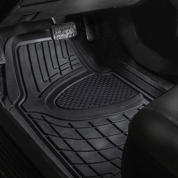 Premium rubber outlet car mats